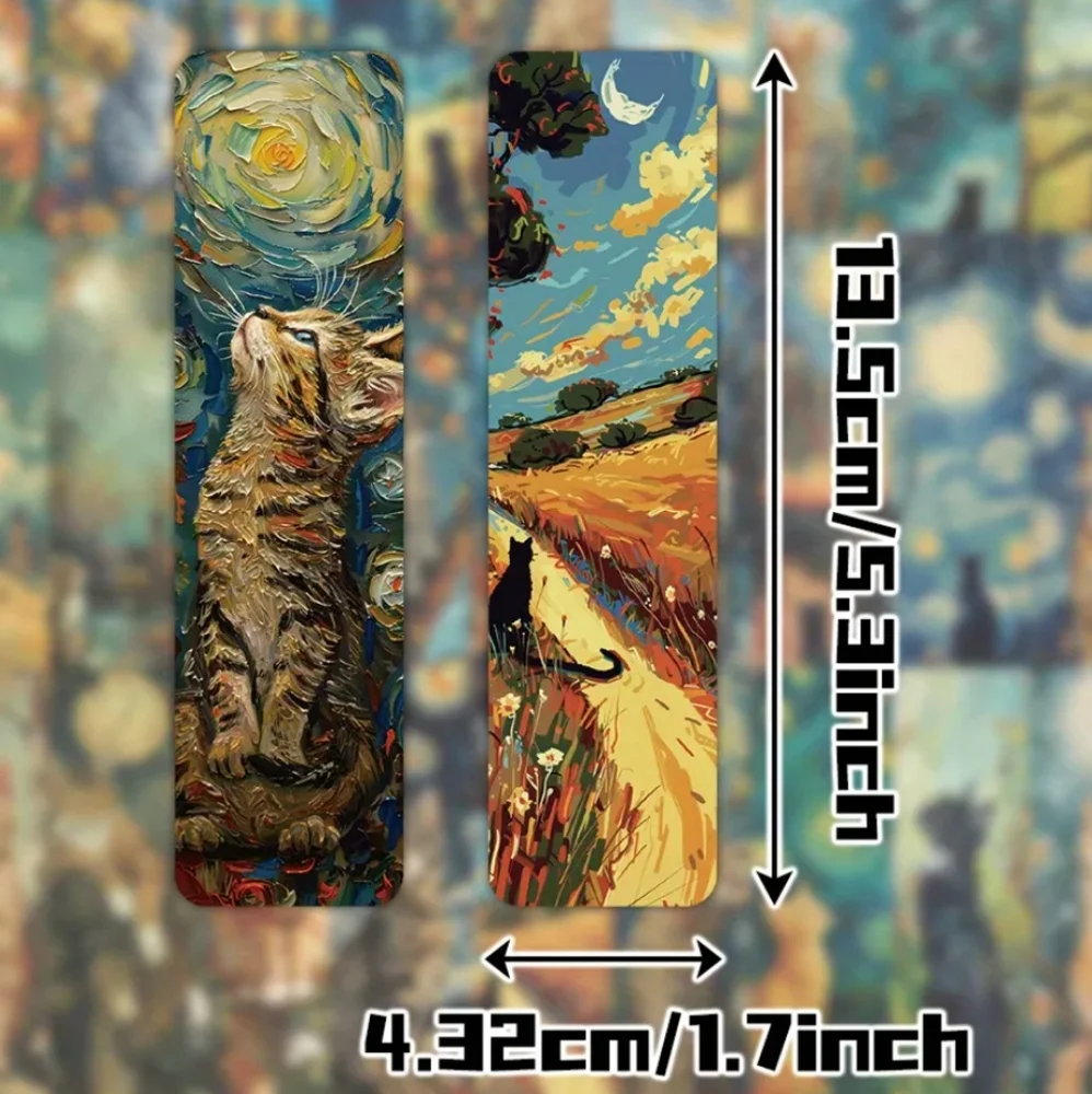Colorful Cat Bookmark Collection - Picture 9 of 9